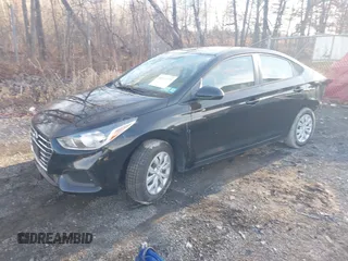 2022 Hyundai Accent SE with VIN 3KPC24A69NE158806, listed as a IAAI auction lot 40924395 with 49,721 mi miles. Bid and sale history available at carsss.com. Image 2.