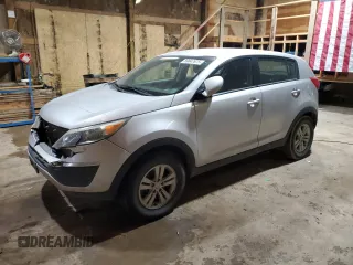2012 Kia Sportage LX with VIN KNDPB3A27C7320079, listed as a Copart auction lot 89047675 with 153,614 mi miles and Clean title. Bid and sale history available at DreamBid. Image 1.