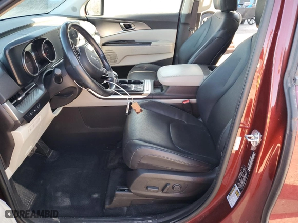 2022 Kia Carnival LXS with VIN KNDNB4H36N6133100, listed as a Copart auction lot 75244954 with 61,678 mi miles and Salvage Title. Bid and sale history available at carsss.com. Image 7.