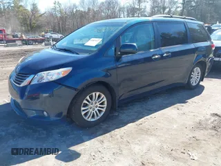 2011 Toyota Sienna XLE AAS with VIN 5TDYK3DCXBS114882, listed as a IAAI auction lot 42007417 with 144,087 mi miles and . Bid and sale history available at DreamBid. Image 2.