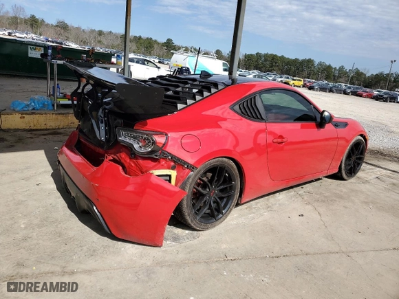 2015 Scion FR-S with VIN JF1ZNAA11F8700440, listed as a Copart auction lot 45508805 with 72,806 mi miles and Salvage Title. Bid and sale history available at carsss.com. Image 3.