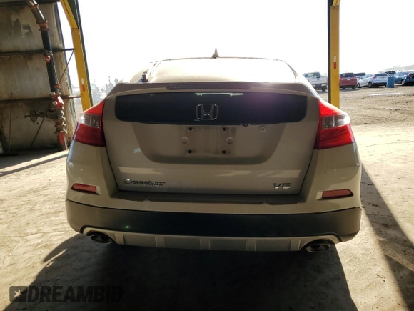 2014 Honda Crosstour EX-L z VIN 5J6TF1H53EL002293, wystawiony jako Copart lot #50240405 z przebiegiem Nie podano mil oraz Szkoda całkowita • Salvage title. Historia ofert i sprzedaży dostępna na DreamBid. Obrazek 6.