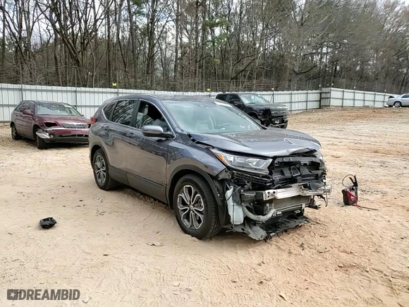 2021 Honda CR-V EX with VIN 5J6RW1H54MA010357, listed as a Copart auction lot 47813255 with 50,198 mi miles and Salvage Title. Bid and sale history available at carsss.com. Image 11.