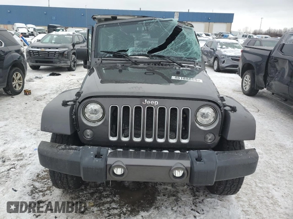 2017 Jeep Wrangler Unlimited Sahara z VIN 1C4BJWEG2HL629297, wystawiony jako Copart lot #46188865 z przebiegiem 98 463 mil mil oraz Szkoda całkowita • Salvage title. Historia ofert i sprzedaży dostępna na DreamBid. Obrazek 5.