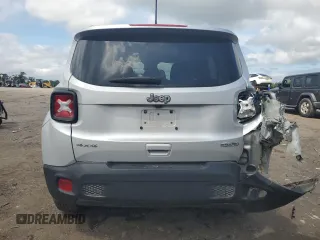 2020 Jeep Renegade Latitude with VIN ZACNJBBB2LPL39688, listed as a Copart auction lot 61492495 with 76,857 mi miles and Salvage title. Bid and sale history available at DreamBid. Image 6.