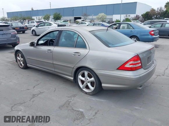 2005 Mercedes-Benz C 230 Kompressor with VIN WDBRF40J15F688423, listed as a IAAI auction lot 41906317 with 151,261 mi miles and . Bid and sale history available at DreamBid. Image 3.
