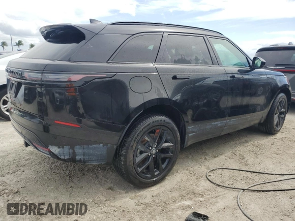 2024 Land Rover Range Rover Velar S with VIN SALYJ2EX4RA385399, listed as a Copart auction lot 75403704 with Not Provided miles and Non Repairable. Bid and sale history available at DreamBid. Image 3.