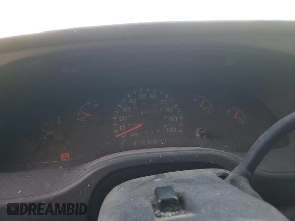 2003 Ford Econoline Cargo with VIN 1FTRE14263HC04236, listed as a Copart auction lot 77628444 with 163,778 mi miles and Salvage Title. Bid and sale history available at carsss.com. Image 9.