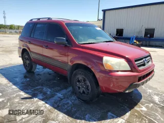 2005 Honda Pilot LX z VIN 2HKYF18115H559023, wystawiony jako Copart lot #49797835 z przebiegiem 206 339 mil mil oraz Szkoda całkowita • Salvage title. Historia ofert i sprzedaży dostępna na DreamBid. Obrazek 4.