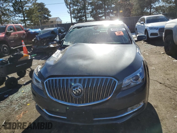 2016 Buick LaCrosse Leather with VIN 1G4GB5GR3GF268862, listed as a Copart auction lot 43349895 with 43,450 mi miles and Salvage title. Bid and sale history available at DreamBid. Image 5.