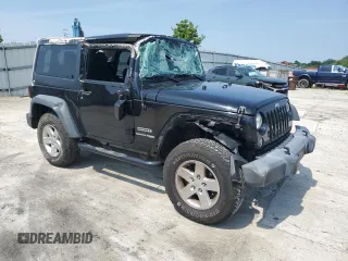 2018 Jeep Wrangler Willys Wheeler W с VIN 1C4AJWAG7JL860204, выставлен на аукционе Copart как лот 60683605 с пробегом 59 606 миль миль и Списание • Salvage title. История ставок и продаж доступна на DreamBid. Изображение 4.