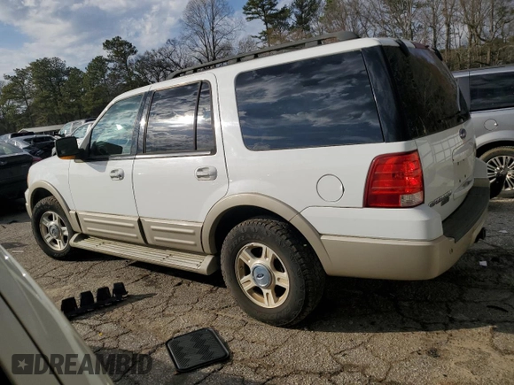 2005 Ford Expedition Eddie Bauer with VIN 1FMFU17535LA40631, listed as a Copart auction lot 45275605 with Not provided miles and Clean title. Bid and sale history available at DreamBid. Image 2.