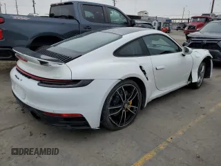 2021 Porsche 911 Turbo S with VIN WP0AD2A92MS257561, listed as a Copart auction lot 64519795 with 12,357 mi miles and Salvage title. Bid and sale history available at DreamBid. Image 3.