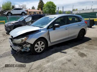 2015 Subaru Impreza 2.0i with VIN JF1GPAA67FH298338, listed as a Copart auction lot 56976705 with 92,405 mi miles and Salvage title. Bid and sale history available at DreamBid. Image 1.