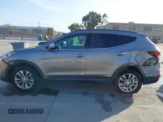 2017 Hyundai Santa Fe Sport 2.0T with VIN 5XYZU4LA7HG406516, listed as a IAAI auction lot 41847977 with 105,299 mi miles. Bid and sale history available at carsss.com. Image 14.