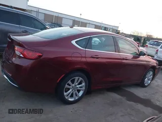 2015 Chrysler 200 Limited with VIN 1C3CCCAB7FN667556, listed as a IAAI auction lot 41787343 with 166,919 mi miles. Bid and sale history available at carsss.com. Image 13.