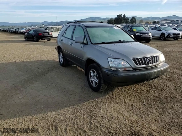 2002 Lexus RX 300 with VIN JTJGF10U520136291, listed as a Copart auction lot 47238175 with 88,701 mi miles and Salvage Title. Bid and sale history available at carsss.com. Image 12.