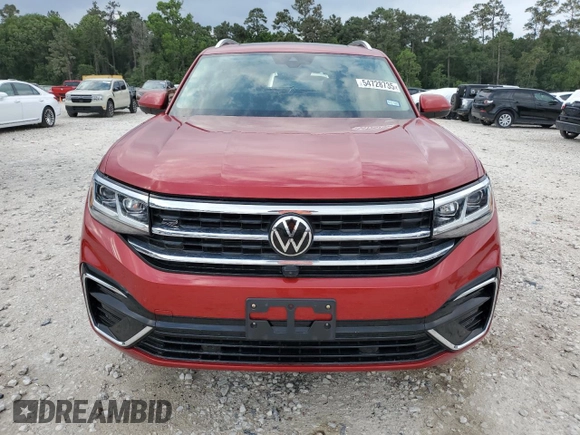2023 Volkswagen Atlas SEL Premium R-Line с VIN 1V2FR2CAXPC516535, выставлен на аукционе Copart как лот 54728735 с пробегом 36 359 миль миль и Чистый • Clean title. История ставок и продаж доступна на DreamBid. Изображение 5.