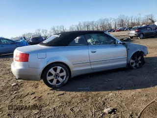 2005 Audi A4 3.0L with VIN WAUDT48H55K017900, listed as a Copart auction lot 42947015 with 0 mi miles and Salvage Title. Bid and sale history available at carsss.com. Image 3.