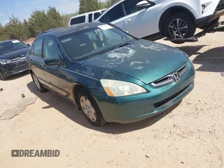 2003 Honda Accord LX z VIN 1HGCM56373A101567, wystawiony jako IAAI lot #42040412 z przebiegiem 259 739 mil mil oraz . Historia ofert i sprzedaży dostępna na DreamBid. Obrazek 1.
