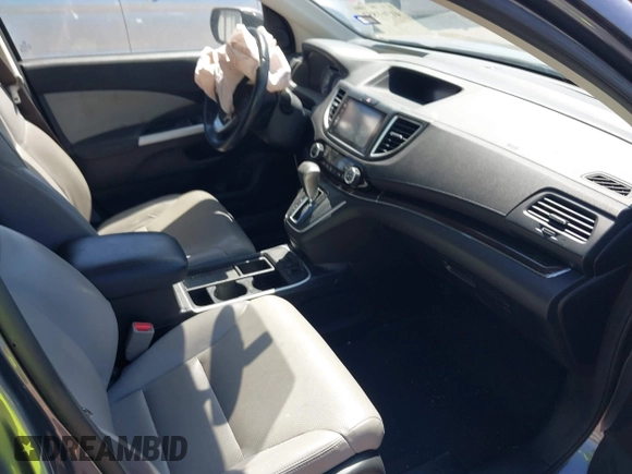 2015 Honda CR-V EX-L with VIN 2HKRM3H78FH543767, listed as a IAAI auction lot 41961852 with 116,824 mi miles and . Bid and sale history available at DreamBid. Image 5.