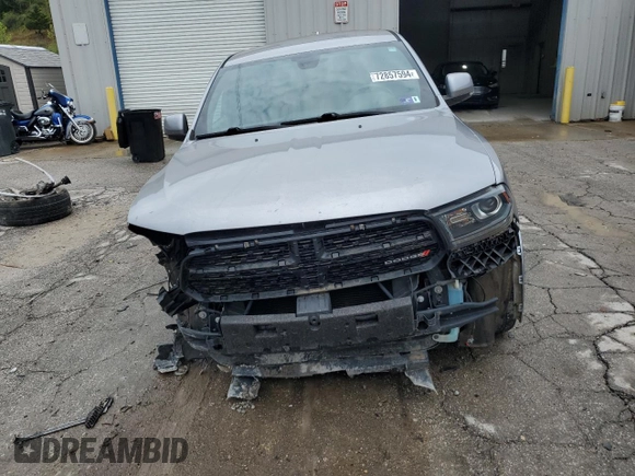 2017 Dodge Durango R/T with VIN 1C4SDJCT9HC937044, listed as a Copart auction lot 72857594 with 88,183 mi miles and Salvage title. Bid and sale history available at DreamBid. Image 5.