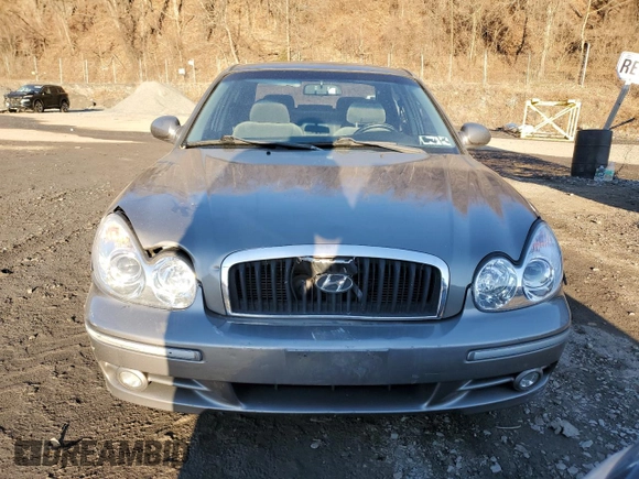 2004 Hyundai Sonata GLS with VIN KMHWF35H14A048403, listed as a Copart auction lot 50827595 with 135,006 mi miles and Salvage Title. Bid and sale history available at carsss.com. Image 5.