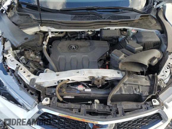 2018 Acura MDX Sport Hybrid w/Technology Pkg with VIN 5J8YD7H52JL000695, listed as a Copart auction lot 38341403 with 62,966 mi miles. Bid and sale history available at carsss.com. Image 12.