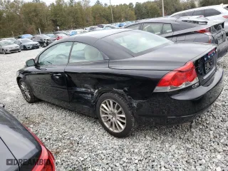 2009 Volvo C70 with VIN YV1MC67289J076117, listed as a Copart auction lot 82969644 with 192,359 mi miles and Salvage Title. Bid and sale history available at carsss.com. Image 2.