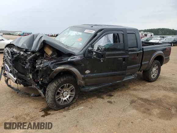2015 Ford F-350 Platinum with VIN 1FT8W3BT7FEC11976, listed as a Copart auction lot 51699465 with 167,711 mi miles and Salvage Title. Bid and sale history available at DreamBid. Image 1.