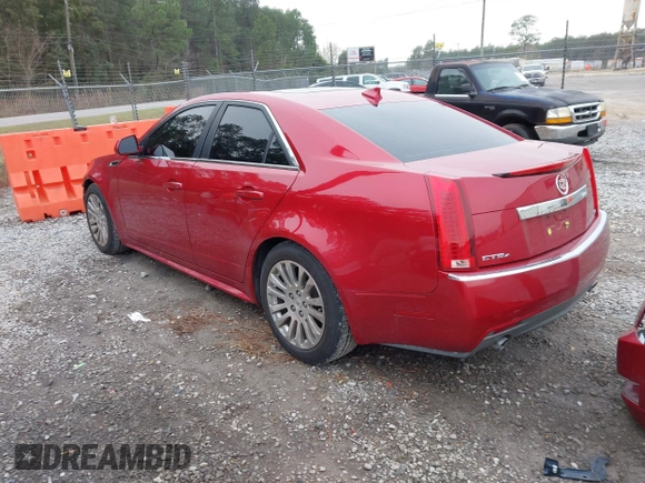 2012 Cadillac CTS with VIN 1G6DM5E32C0116197, listed as a IAAI auction lot 41169118 with 117,062 mi miles and . Bid and sale history available at DreamBid. Image 3.