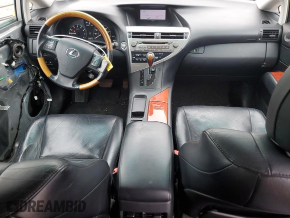 2010 Lexus RX 350 with VIN 2T2BK1BA0AC011176, listed as a Copart auction lot 53972275 with 148,979 mi miles and Salvage Title. Bid and sale history available at DreamBid. Image 8.