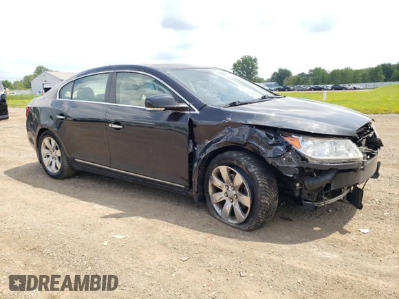 2012 Buick LaCrosse Premium 3 with VIN 1G4GH5E37CF107597, listed as a Copart auction lot 64068815 with 83,731 mi miles and Salvage title. Bid and sale history available at DreamBid. Image 4.