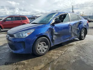 2020 Kia Rio S with VIN 3KPA24AD7LE331953, listed as a Copart auction lot 42652665 with 83,584 mi miles and Salvage Title. Bid and sale history available at carsss.com. Image 1.
