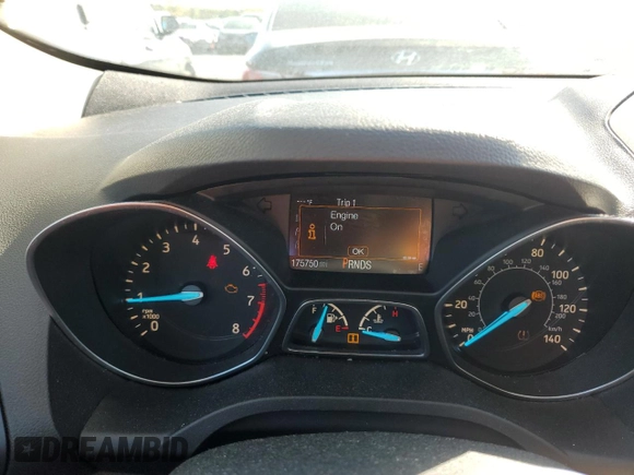 2017 Ford Escape SE with VIN 1FMCU0GD2HUC03031, listed as a Copart auction lot 51909715 with 175,750 mi miles and Salvage Title. Bid and sale history available at carsss.com. Image 9.