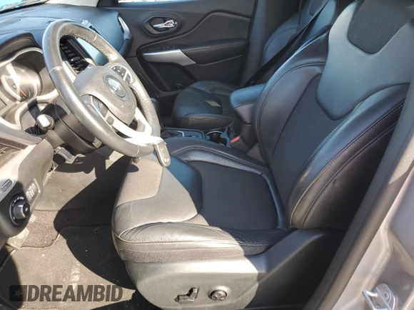 2018 Jeep Cherokee Latitude Plus with VIN 1C4PJLLBXJD538662, listed as a Copart auction lot 55590635 with 83,546 mi miles and Salvage title. Bid and sale history available at DreamBid. Image 7.
