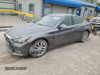 2017 Infiniti Q50 3.0t Premium with VIN JN1EV7AR5HM835032, listed as a Copart auction lot 53724365 with 80,810 mi miles and Clean Title. Bid and sale history available at carsss.com. Image 1.