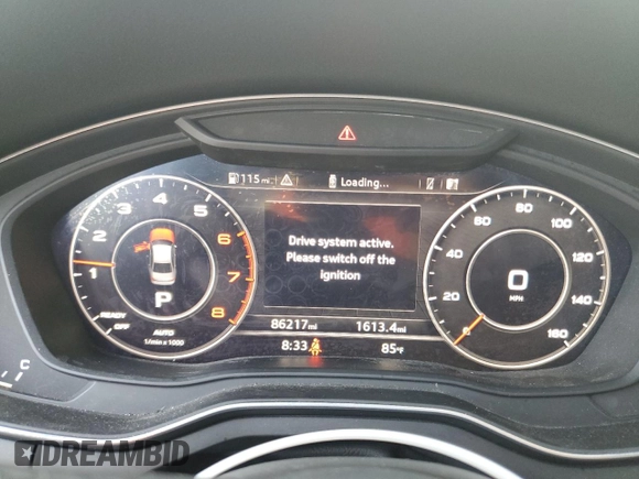 2019 Audi A4 Premium Plus z VIN WAUHMAF44KA009429, wystawiony jako Copart lot #73296584 z przebiegiem 86 217 mil mil oraz Nie do naprawy • Non repairable. Historia ofert i sprzedaży dostępna na DreamBid. Obrazek 9.