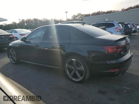 2019 Audi S4 Premium Plus with VIN WAUB4AF4XKA003043, listed as a Copart auction lot 78053854 with 30,340 mi miles and Salvage Title. Bid and sale history available at carsss.com. Image 2.