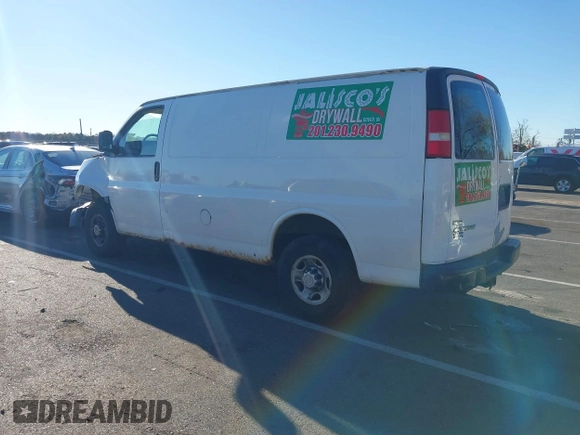 2010 Chevrolet Express Cargo with VIN 1GCZGFBG7A1107946, listed as a IAAI auction lot 40834732 with 247,844 mi miles and . Bid and sale history available at DreamBid. Image 3.
