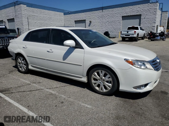 2011 Toyota Avalon with VIN 4T1BK3DB7BU429174, listed as a Copart auction lot 52441275 with 45,988 mi miles and Salvage Title. Bid and sale history available at DreamBid. Image 4.