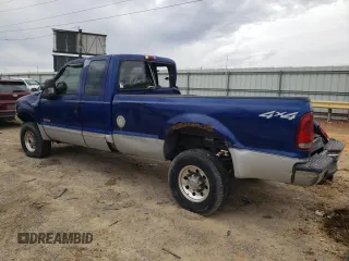 2003 Ford Super Duty F-250 XL with VIN 1FTNX21P03EC47776, listed as a Copart auction lot 46516615 with 0 mi miles and Salvage Title. Bid and sale history available at carsss.com. Image 2.