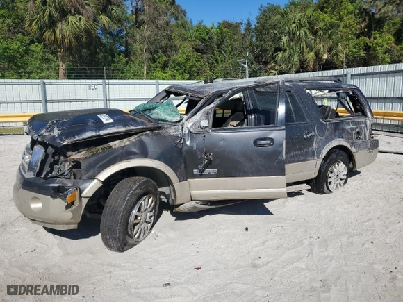 2007 Ford Expedition EL Eddie Bauer with VIN 1FMFK17507LA79959, listed as a Copart auction lot 82827274 with 249,495 mi miles and Salvage Title. Bid and sale history available at carsss.com. Image 1.