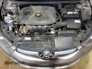2012 Hyundai Elantra Limited with VIN KMHDH4AE8CU185970, listed as a Copart auction lot 65703595 with 153,374 mi miles and Clean title. Bid and sale history available at DreamBid. Image 11.