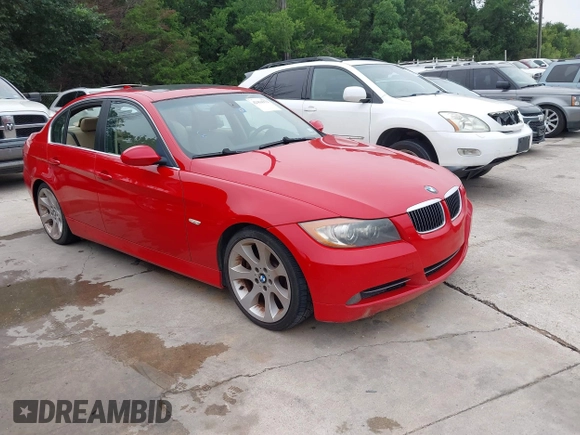 2006 BMW 3 Series 330i with VIN WBAVB33576KR78059, listed as a IAAI auction lot 42414372 with 81,571 mi miles and . Bid and sale history available at DreamBid. Image 1.