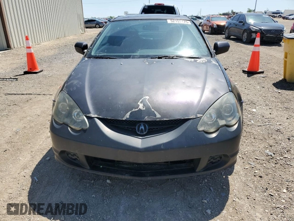2002 Acura RSX Type S with VIN JH4DC53082C036696, listed as a Copart auction lot 52193175 with 179,773 mi miles and Salvage Title. Bid and sale history available at carsss.com. Image 5.