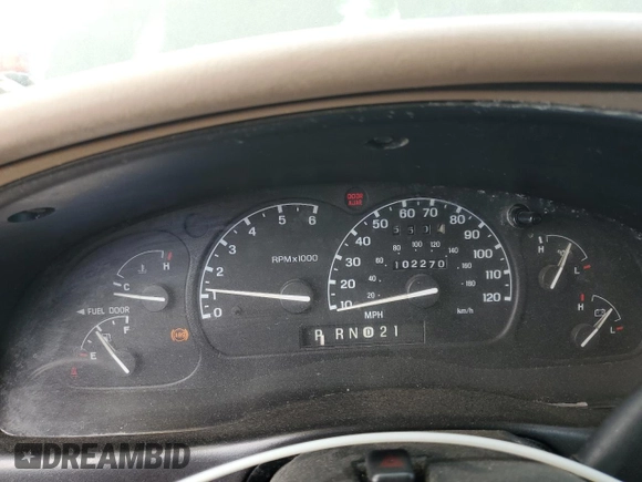 2001 Ford Ranger XLT Appearance with VIN 1FTYR14EX1PB55314, listed as a Copart auction lot 52887535 with 102,270 mi miles and Salvage Title. Bid and sale history available at DreamBid. Image 9.