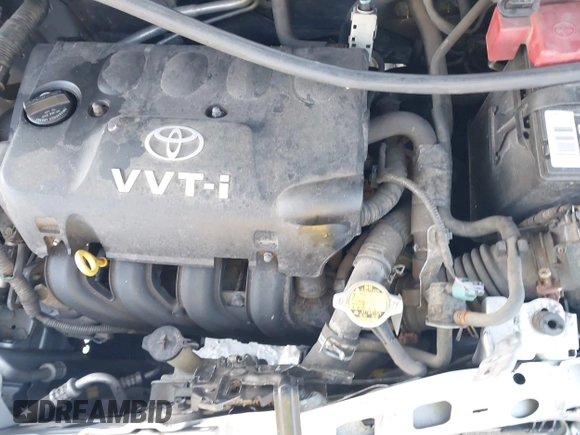 2010 Toyota Yaris with VIN JTDBT4K38A4076168, listed as a IAAI auction lot 41635379 with 156,016 mi miles. Bid and sale history available at carsss.com. Image 10.