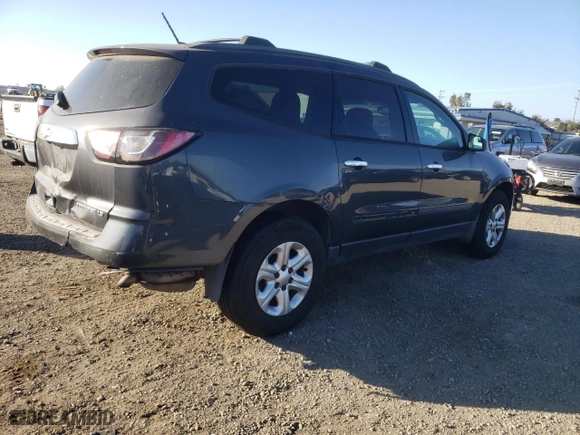 2013 Chevrolet Traverse LS with VIN 1GNKRFED2DJ184555, listed as a Copart auction lot 87126994 with 180,262 mi miles and Clean Title. Bid and sale history available at carsss.com. Image 3.