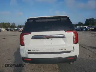2021 GMC Yukon AT4 with VIN 1GKS2CKD7MR304131, listed as a Copart auction lot 67083384 with 44,714 mi miles and Salvage Title. Bid and sale history available at carsss.com. Image 6.